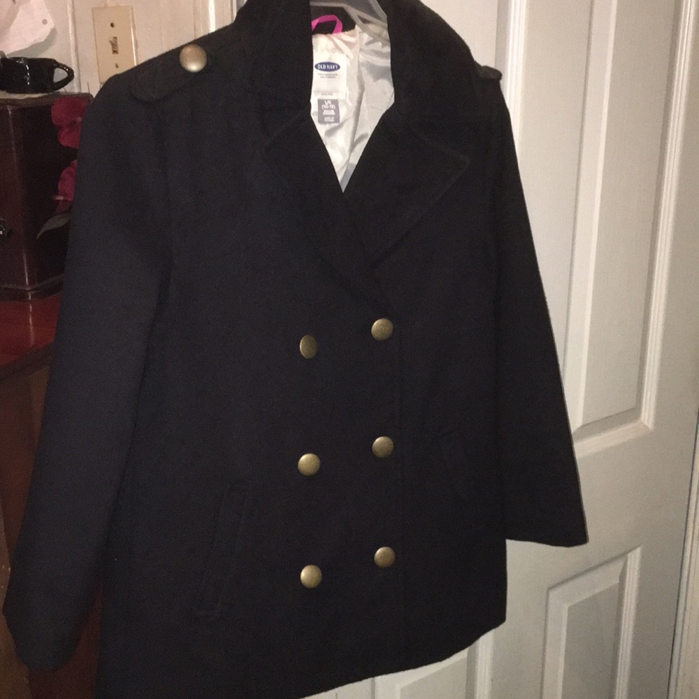 A black coat from old navy